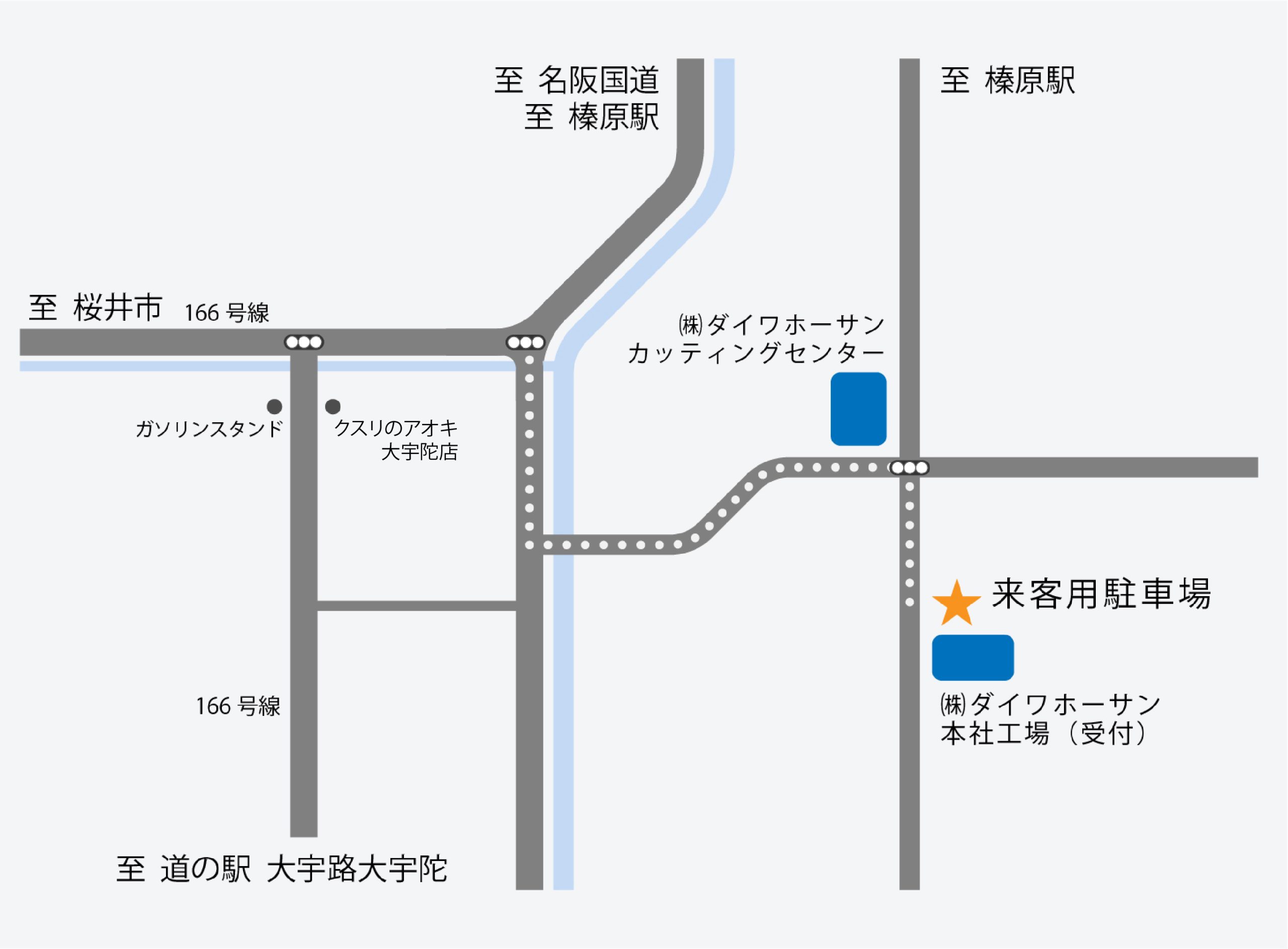 ダイワホーサン周辺マップ